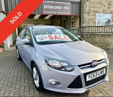 FORD FOCUS 1.6 TDCi ZETEC **FULL SERVICE HISTORY INCLUDING NEW CAM-BELT**AMAZING MPG **ONLY £20 ROAD TAX**