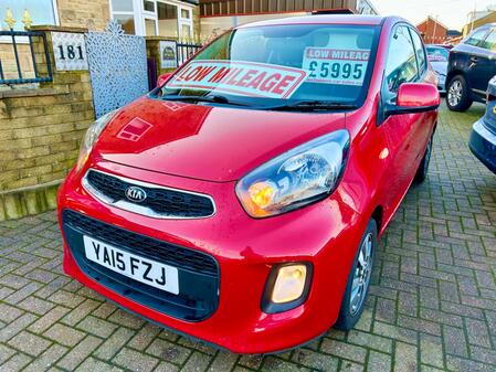 KIA PICANTO 1.0 VR7 **2 LADY OWNERS FROM NEW**ONLY 22,400 MILES**AMAZING MPG AND ZERO ROAD TAX**REDUCED PRICE**