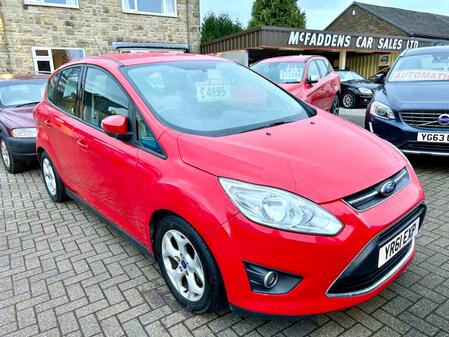 FORD C-MAX 1.6 ZETEC PETROL **ONLY 59,000 MILES**FULL HISTORY**A BIT HIGHER UP FOR YOUR ACHING KNEES**