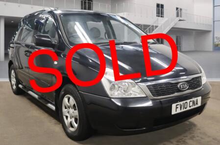 KIA SEDONA 2.2 CRDi DIESEL 6 SPEED MANUAL  ONE OWNER FROM NEW WITH 11 STAMPS IN THE SERVICE BOOK
