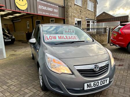 VAUXHALL MERIVA 1.4 16V Exclusiv **JUST FULLY SERVICED BY US**HIGHER UP FOR ACHING KNEES**