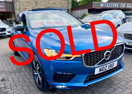 VOLVO XC60 2.0 R-DESIGN B4D AWD 197 BHP 8 Speed Auto ONE OWNER