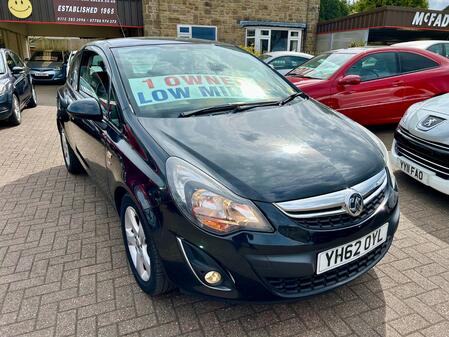 VAUXHALL CORSA 1.2 i ecoFLEX 16V SXi ONE FAMILY OWNED ONLY 57,000 MILES WITH FULL HISTORY