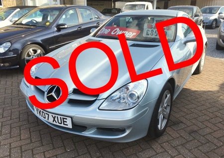 MERCEDES-BENZ SLK 200 KOMPRESSOR *ONE LADY OWNER 48,000 MILES FULL SERVICE HISTORY 