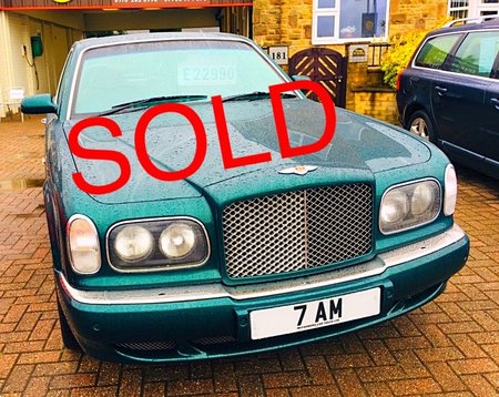 BENTLEY ARNAGE 6.8 V8 TURBO RED LABEL**SOLD*SOLD*SOLD*