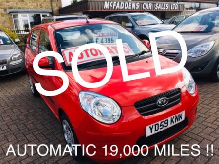 KIA PICANTO AUTOMATIC **ONLY 19,000 MILES**