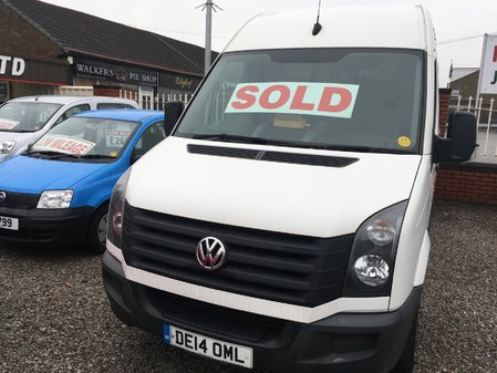 VOLKSWAGEN CRAFTER CR35 TDi BLUE MOTION LWB HIGH ROOF **ONE OWNER**FULL HISTORY**NEW CAM-BELT**