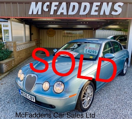 JAGUAR S-TYPE 2.7 D SE  **12 JAGUAR MAIN DEALER SERVICES**TWO OWNERS**