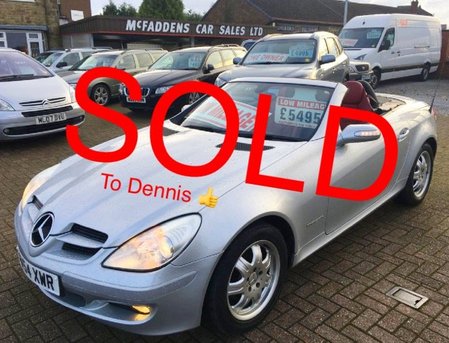 MERCEDES-BENZ SLK 200K AUTO **ONLY 50,000 MILES**HEATED RED LEATHER**