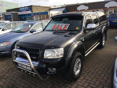 FORD RANGER TWIN CAB PICK-UP **BLACK LEATHER**