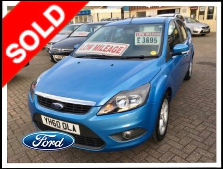 FORD FOCUS 1.6 ZETEC **ONLY 49,000 MILES**FULL HISTORY**JUST SERVICED BY US**ICE COLD AIR CON**