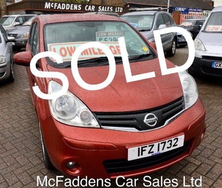 NISSAN NOTE 1.6 TEKNA **ONLY 27,000 MILES FROM NEW**SAT-NAV**NUMBER PLATE INCLUDED**GREAT COLOUR**