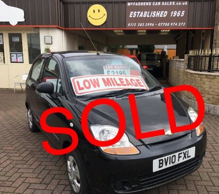 CHEVROLET MATIZ ONLY £30 ROAD TAX LADY OWNED LOW MILEAGE
