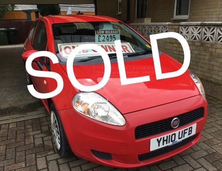 FIAT GRANDE PUNTO 1.4 **REDUCED PRICE**NOW ONLY £2000**ONE LADY OWNER FROM NEW**FULL HISTORY**