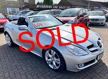 MERCEDES-BENZ SLK 200K AUTOMATIC **ONLY 40,000 MILES**HEATED SEATS-AIR SCARF**
