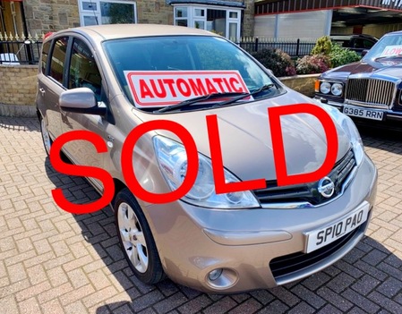 NISSAN NOTE 1.6 N-TEC AUTOMATIC ONLY 42,000 MILES WITH FULL SERVICE HISTORY