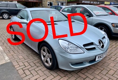 MERCEDES-BENZ SLK 200K ONLY 57,000 MILES WITH FULL SERVICE HISTORY