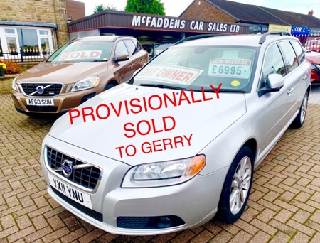 VOLVO V70 2.0 D3 163 BHP 6 SPEED MANUAL **SUPPLYING DEALER + ONE LADY OWNER - ONLY 98,000 MILES**
