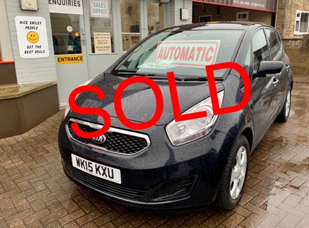 KIA VENGA 1.6 AUTOMATIC **ONE OWNER ONLY 13.320 MILES WITH 5 STAMPS IN SERVICE BOOK**VERY RARE AUTOMATIC**