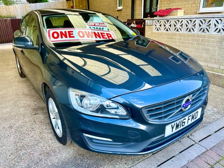 VOLVO S60 2.0 D **ZERO ROAD TAX**AMAZING MPG**ONE OWNER FROM NEW WITH FULL SERVICE HISTORY**CAM-BELT DONE**