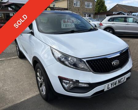 KIA SPORTAGE 2 ISG 1.7 CRDi **FULL SERVICE HISTORY**PANORAMIC GLASS ROOF**JUST FULLY SERVICED**